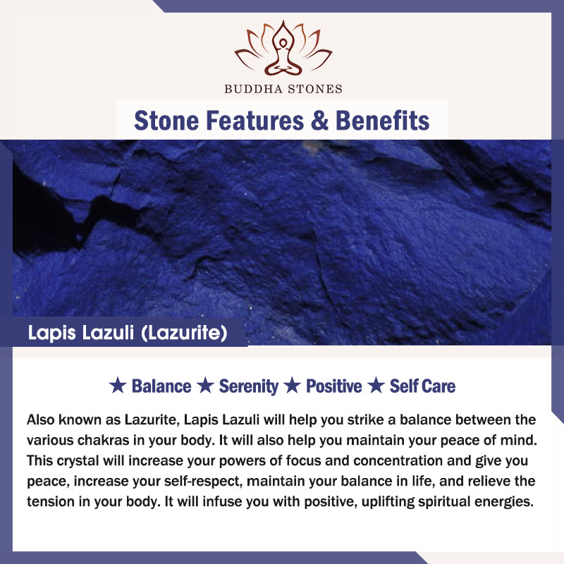 Buddha Stones 925 Sterling Silver Lazurite Lotus Flower Self Care Necklace Pendant Necklaces & Pendants BS 1